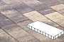 Плитка тротуарная Готика Natur FERRO, Плита, Танго, 900*300*100 мм