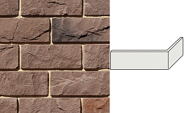 Облицовочный камень White Hills Йоркшир угловой элемент цвет 407-45