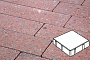 Плитка тротуарная Готика, City Granite FINO, Квадрат, Травертин, 200*200*80 мм