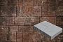 Плитка тротуарная SteinRus Инсбрук Альпен Б.7.Псм.6 гладкая, ColorMix Сепия, толщина 60 мм