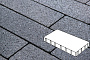 Плитка тротуарная Готика, Granite FINERRO, Плита без фаски, Амфиболит, 600*200*100 мм