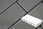Плитка тротуарная Готика Profi, Плита, серый, полный прокрас, с/ц, 600*200*80 мм
