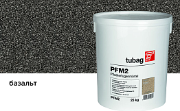Раствор для заполнения швов брусчатки tubag PFM2, базальт, 25 кг