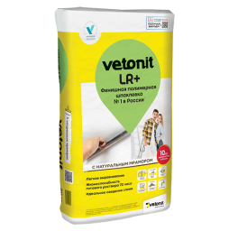 Финишная шпаклевка vetonit LR+, белый, 20 кг