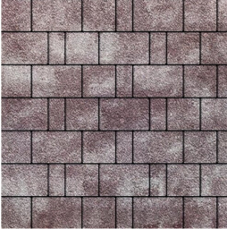 Плитка тротуарная SteinRus, Бельпассо Б.23(М).Псм.6, Native, ColorMix Мокко, толщина 60 мм