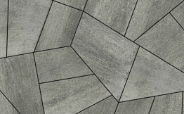Плитка тротуарная Оригами 4Фсм.8 Искусственный камень Шунгит