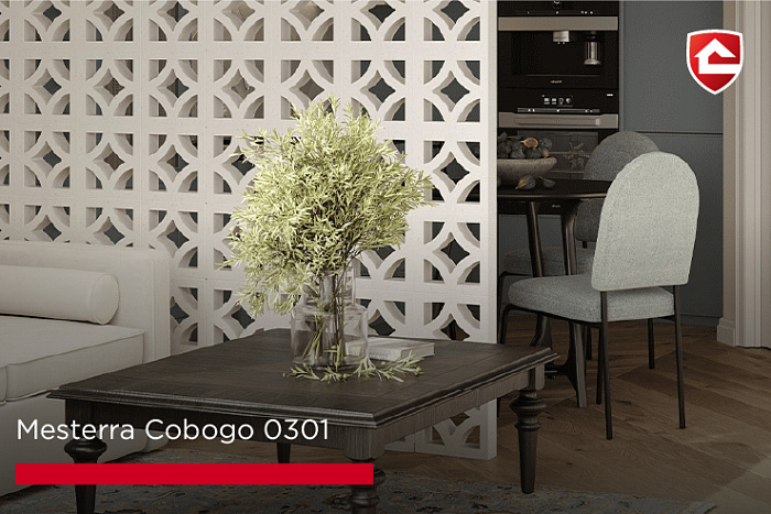 Новая коллекция Mesterra Cobogo: декоративные бриз-блоки из архитектурного бетона