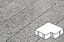 Плитка тротуарная Готика, Granite FINO, Калипсо, Цветок Урала, 200*200*60 мм