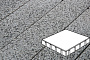 Плитка тротуарная Готика, Granite FINO, Квадрат, Белла Уайт, 400*400*60 мм
