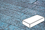 Плитка тротуарная Готика, Granite FINERRO, Картано, Азул Бахия, 300*150*100 мм