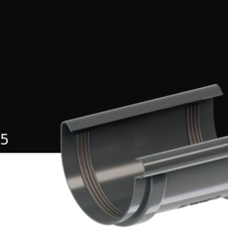 Соединитель желоба KROP PVC для системы D 130/90 мм, RAL 9005