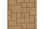 Плитка тротуарная SteinRus Инсбрук Альпен Б.7.Псм.6 гладкая, песочный, толщина 60 мм