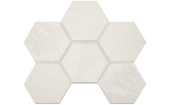 Мозаика Hexagon Estima Terra LN00/TE00, неполированный 285*250 мм