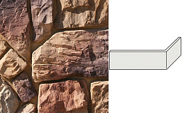 Облицовочный камень White Hills Рока угловой элемент цвет 610-45