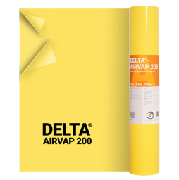 Универсальная пароизоляционная пленка DELTA DAWI / AIRVAP 200, 150 м2/рул, 47*3,2 м