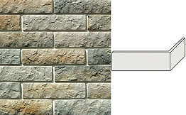 Декоративный кирпич White Hills Толедо угловой элемент цвет 400-85