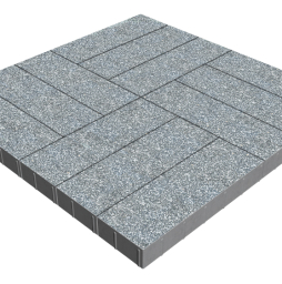 Плитка тротуарная SteinRus Гранада Б.7.П.8, Селигер, Backwash, 600*200*80 мм