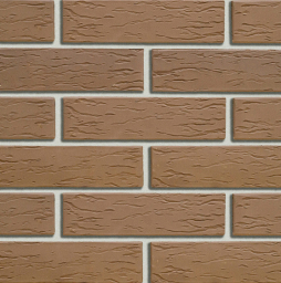 Кирпич облицовочный Кротовский КЗ Классика Шоколад кора дуба 250*120*65 мм