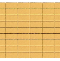 Плитка тротуарная BRAER Прямоугольник песочный, 200*100*40 мм