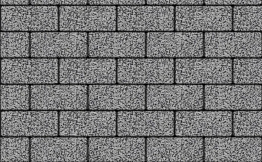 Плитка тротуарная Прямоугольник (Ла-Линия) Б.2.П.8 Гранит+ серый с черным 200*100*80 мм