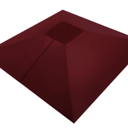 Колпак на столб Под фонарь Grand Line, 0,5 Satin, RAL 3005, 390*390 мм