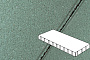 Плитка тротуарная Готика Profi, Плита, зеленый, частичный прокрас, б/ц, 800*400*80 мм