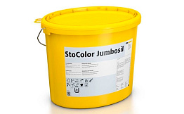 Фасадная матовая силиконовая краска StoColor Jumbosil weiss, белая, 15 л