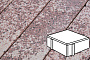 Плитка тротуарная Готика, Granite FINERRO, Квадрат, Сансет, 100*100*60 мм