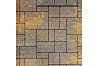 Плитка тротуарная SteinRus Инсбрук Альпен Б.7.Псм.6 Native, ColorMix Тоскана, толщина 60 мм