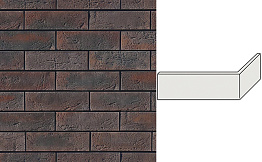 Угловой декоративный кирпич для навесных вентилируемых фасадов White Hills Норвич брик цвет F371-45