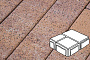 Плитка тротуарная Готика Natur FERRO, Старый Город, Терракота, комплект 3 шт, толщина 60 мм