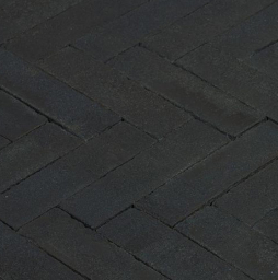 Клинкерная брусчатка Penter Nero, 240*65*80 мм