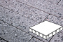 Плитка тротуарная Готика, City Granite FINERRO, Квадрат, Галенит, 400*400*80 мм