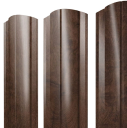 Штакетник Круглый фигурный Print Premium Antique Wood