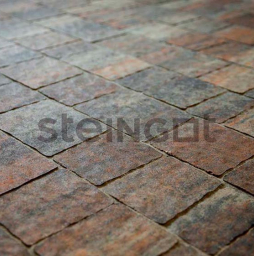 Плитка тротуарная Steingot Color Mix, Гранито, Штайн Бронз, толщина 60 мм