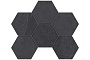 Мозаика Hexagon Estima Terra LN04/TE04, неполированный 285*250 мм