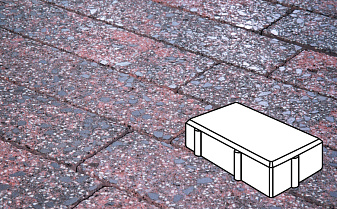 Плитка тротуарная Готика, City Granite FINERRO, Брусчатка Б.2.П.6, Дымовский, 200*100*60 мм