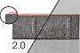 Плитка тротуарная BRAER Старый город Ландхаус 2.0 Color Mix Туман