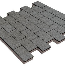 Плитка тротуарная SteinRus Севилья В.8.П.8, Old-age, серый, 300*150*80 мм