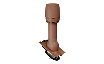 Комплект для устройства вентиляции помещений BRAAS для волновой черепицы, D125 мм, коричневый