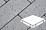 Плитка тротуарная Готика, City Granite FERRO, Квадрат, Белла Уайт, 600*600*80 мм