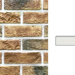 Угловой декоративный кирпич Redstone Town brick TB-50/53/U 200*85*65 мм