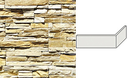 Угловой искусственный камень для навесных вентилируемых фасадов White Hills Кросс Фелл цвет F100-15