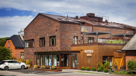 Отель в Швеции с использованием кирпича Randers Tegl RT158 Ultima