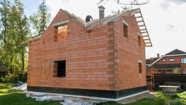 Строительство частного дома с помощью поризованных блоков Porotherm 51